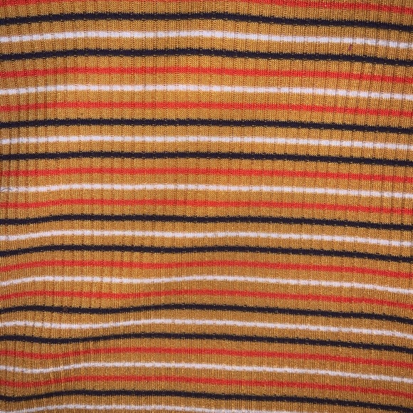 Orange Cropped Long-Sleeve - Picture 2 of 5